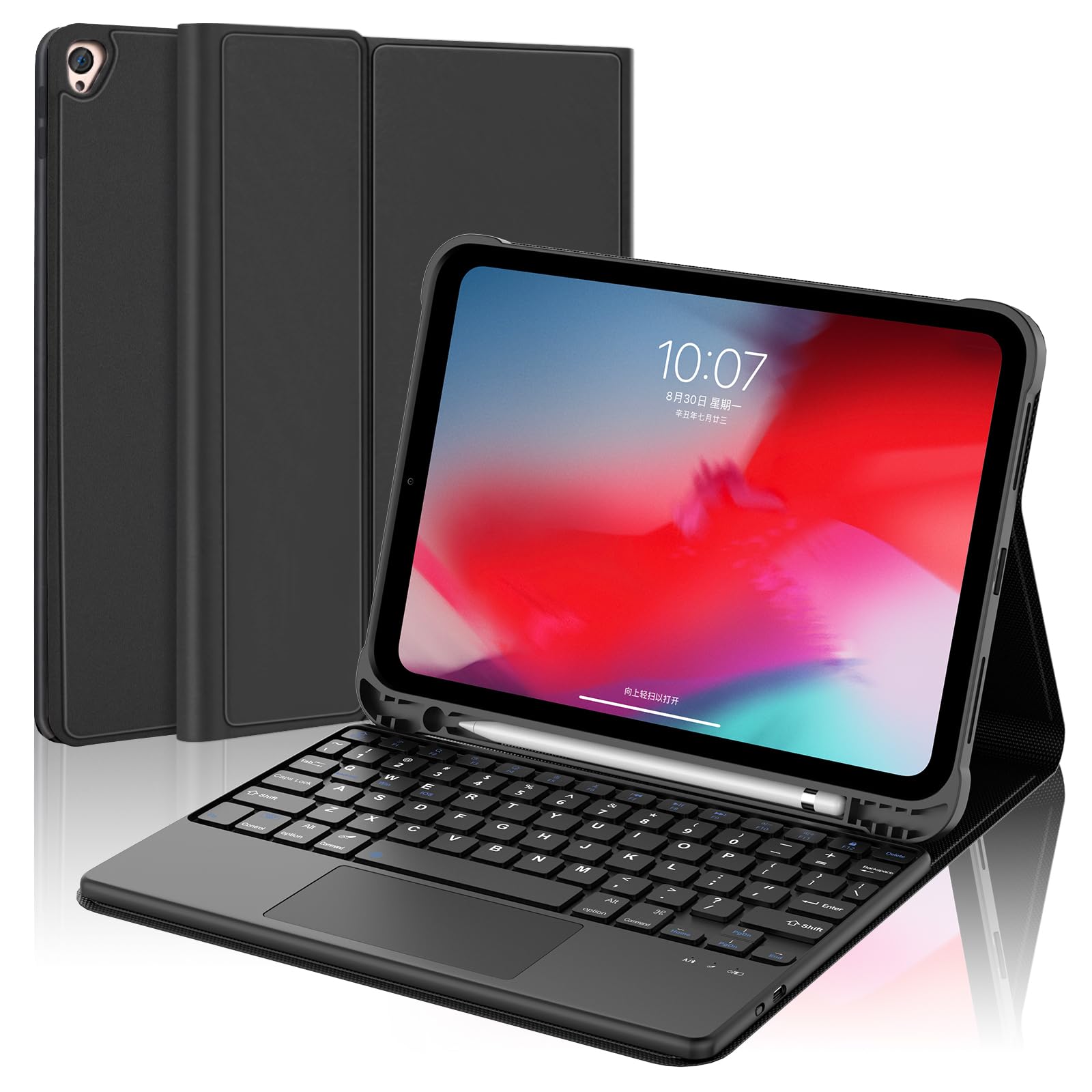 Amazon | 【2024年昇級版】タッチパッド搭載 iPad 第9世代 第8世代 第7